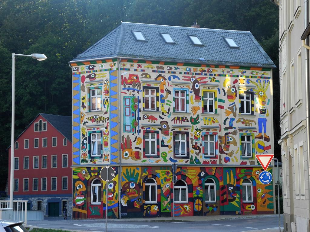 Ferienhaus Am Urzeitpark Sebnitz Hertigswalde Buitenkant foto
